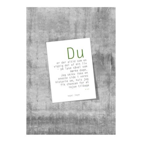 DU er der altid