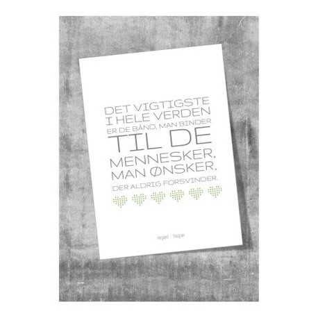 Det vigtigste 