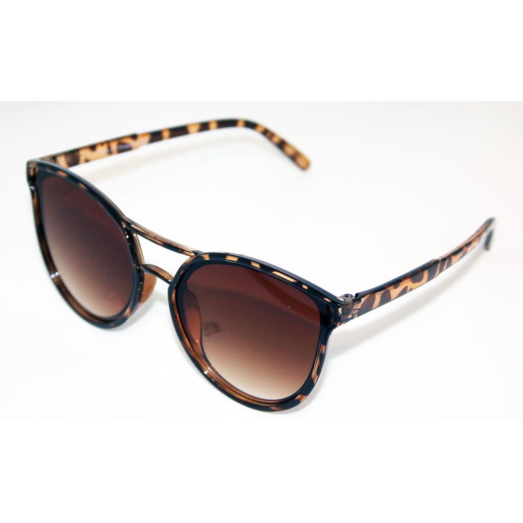 Women's sunglasses leopard with brown lenses