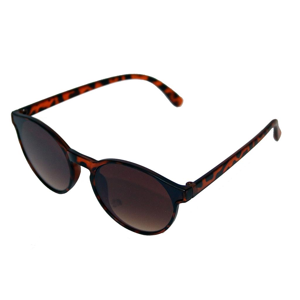 Dame solbrille mat brun leopard med brune glas