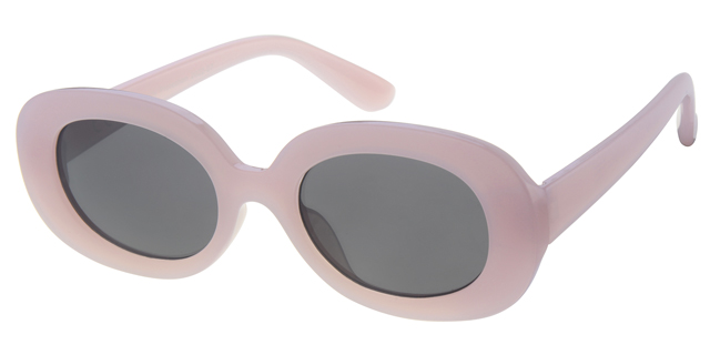 Børne Solbrille mat pink med sorte glas