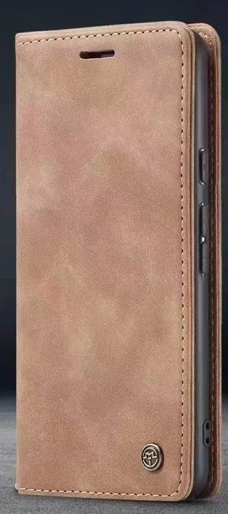 IPHONE 11 PRO LÆDER FLIPCOVER VINTAGE MAT LYS BRUN
