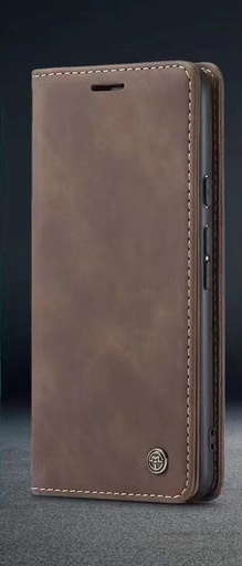 IPHONE 14 PRO MAT BRUN VINTAGE LOOK FLIP COVER