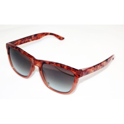 [404129-60717] Women's sunglasses brown marble look with black lenses