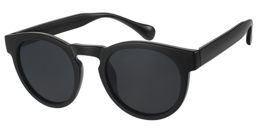 [404309-40440] Sort mode solbrille med sorte glas