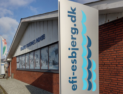 EFI Esbjergs butik på havnen