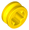 LEGO - Yellow Technic Bush 1/2 Smooth