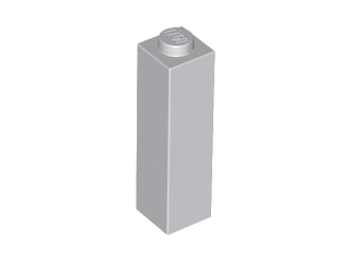 LEGO - Light Bluish Gray Brick 1 x 1 x 3