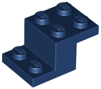 LEGO - Dark Blue Bracket 3 x 2 x 1 1/3