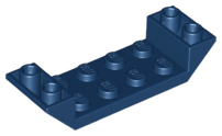 LEGO - Dark Blue Inverted Slope 45 6 x 2 Double