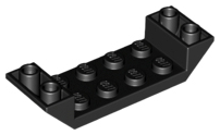 LEGO - Black Inverted Slope 45 6 x 2 Double