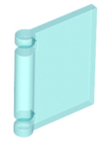 LEGO - Trans-Light Blue Minifigure Utensil Book