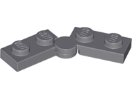 LEGO - Dark Bluish Gray Hinge Plate 1 x 4 Swivel