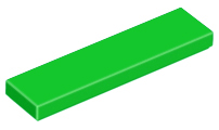 LEGO - Bright Green Tile 1 x 4