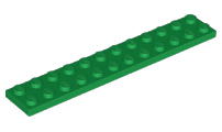 LEGO - Green Plate 2 x 12