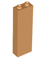 LEGO - Medium Nougat Brick 1 x 2 x 5