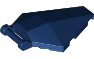 LEGO - Dark Blue Windscreen 6 x 4 x 1 Hexagonal