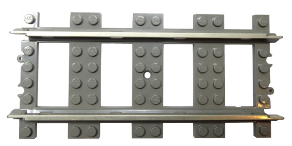 LEGO - Dark Gray Train Track 9V