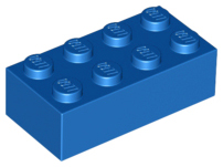 LEGO - Blue Brick 2 x 4