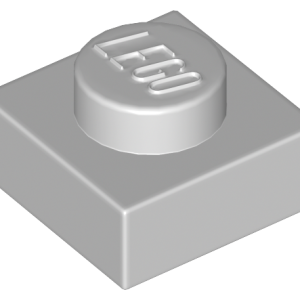 LEGO - Light Bluish Gray Plate 1 x 1