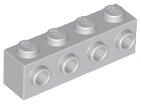 LEGO - Light Bluish Gray Brick 1 x 4