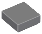 LEGO - Dark Bluish Gray Tile 1 x 1