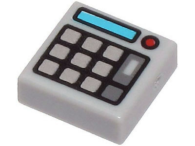 LEGO - Light Bluish Gray Tile 1 x 1