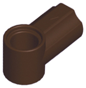 LEGO - Dark Brown Technic Connector #1