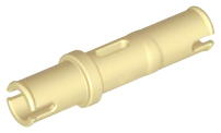LEGO - Tan Technic Pin 3L without Friction Ridges