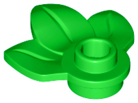LEGO - Bright Green Plant Plate Round 1 x 1