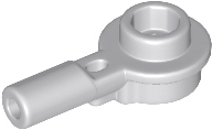 LEGO - Light Bluish Gray Bar 1L with Round Plate