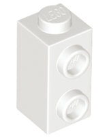 LEGO - White Brick 1 x 1 x 1 2/3 with Side Studs
