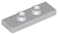 LEGO - Light Bluish Gray Plate 1 x 3 with 2 Studs