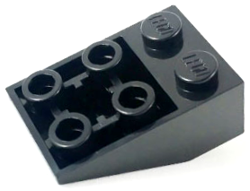 LEGO - Black Inverted Slope 33 3 x 2