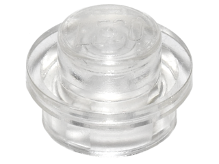 LEGO - Trans-Clear Round Plate 1 x 1