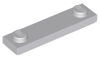 LEGO - Light Bluish Gray Plate 1 x 4 with Groove