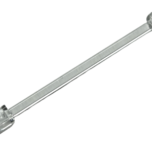 LEGO - Trans-Clear Bar 12L with Round Plate