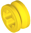 LEGO - Yellow Technic Bush 1/2 Smooth