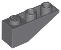 LEGO - Dark Bluish Gray Inverted Slope 33 3 x 1