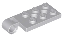 LEGO - Light Bluish Gray Hinge Plate 2 x 4