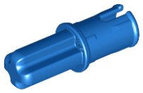 LEGO - Blue Technic Axle 1L with Friction Pin