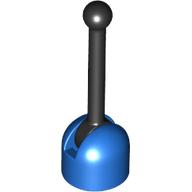 LEGO - Blue Antenna Small Base with Black Lever