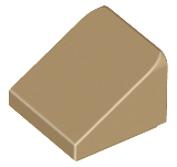 LEGO - Dark Tan Slope 30 1 x 1 x 2/3
