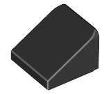 LEGO - Black Slope 30 1 x 1 x 2/3