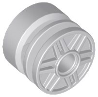 LEGO - Light Bluish Gray Wheel 18mm D. x 14mm