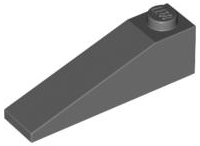 LEGO - Dark Bluish Gray Slope 18 4 x 1
