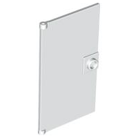 LEGO - White Door 1 x 4 x 6 with Stud Handle