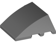 LEGO - Dark Bluish Gray Wedge 4 x 3