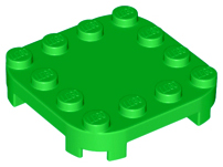 LEGO - Bright Green Plate 4 x 4