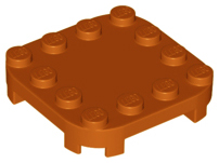 LEGO - Dark Orange Plate 4 x 4